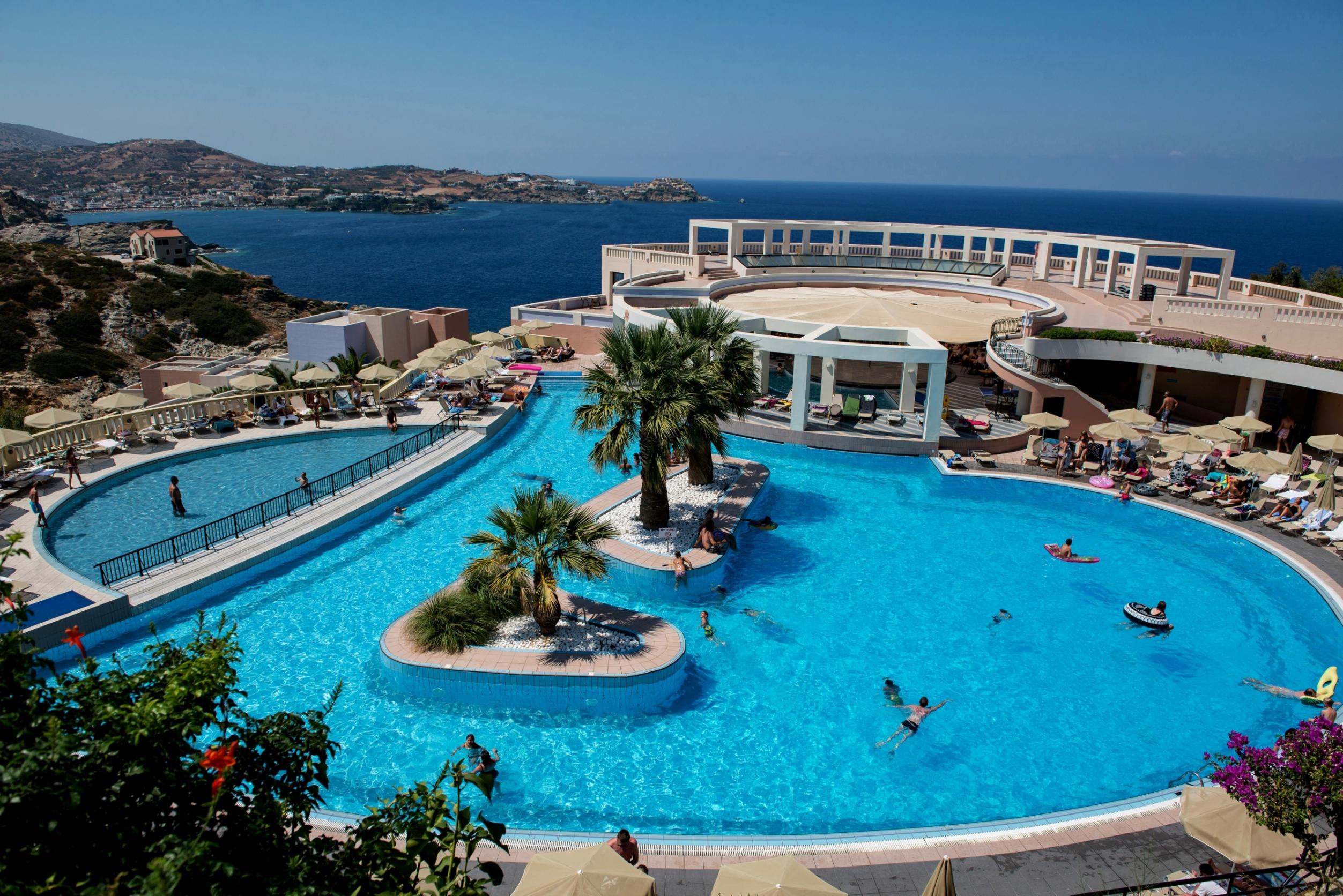 Athina Palace Resort & Spa Agia Pelagia Eksteriør bilde